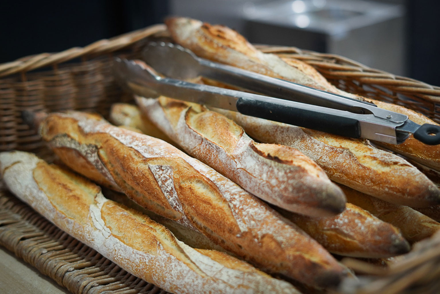 Basket of Baguettes
